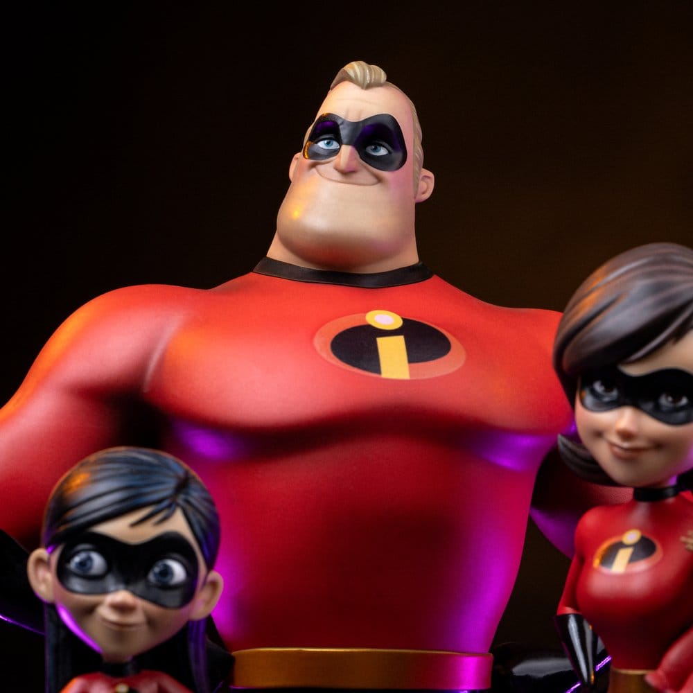 The Incredibles Konstskala Diorama 1/10 The Incredibles 25 cm