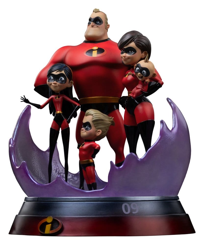 The Incredibles Konstskala Diorama 1/10 The Incredibles 25 cm