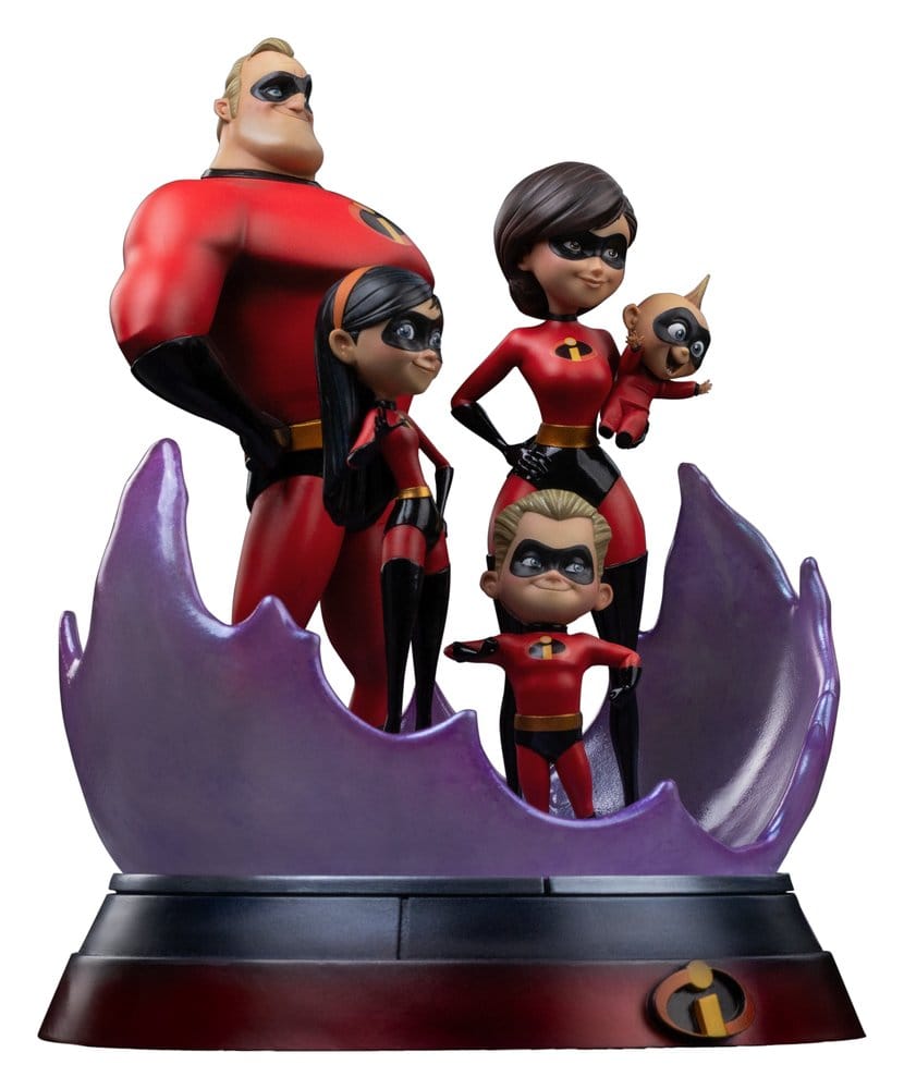 The Incredibles Konstskala Diorama 1/10 The Incredibles 25 cm