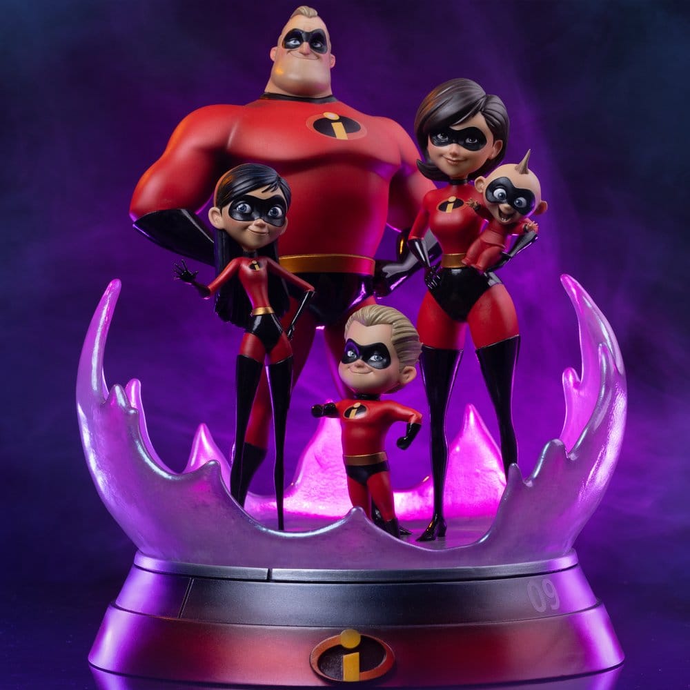 The Incredibles Konstskala Diorama 1/10 The Incredibles 25 cm