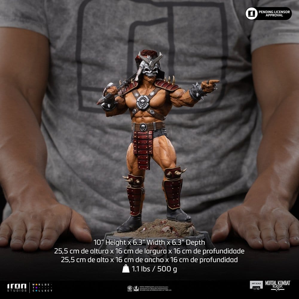 Mortal Kombat Art Scale Figur 1/10 Shao Khan 26 cm