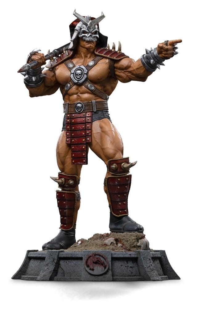 Mortal Kombat Konstskala Figur 1/10 Shao Khan 26 cm