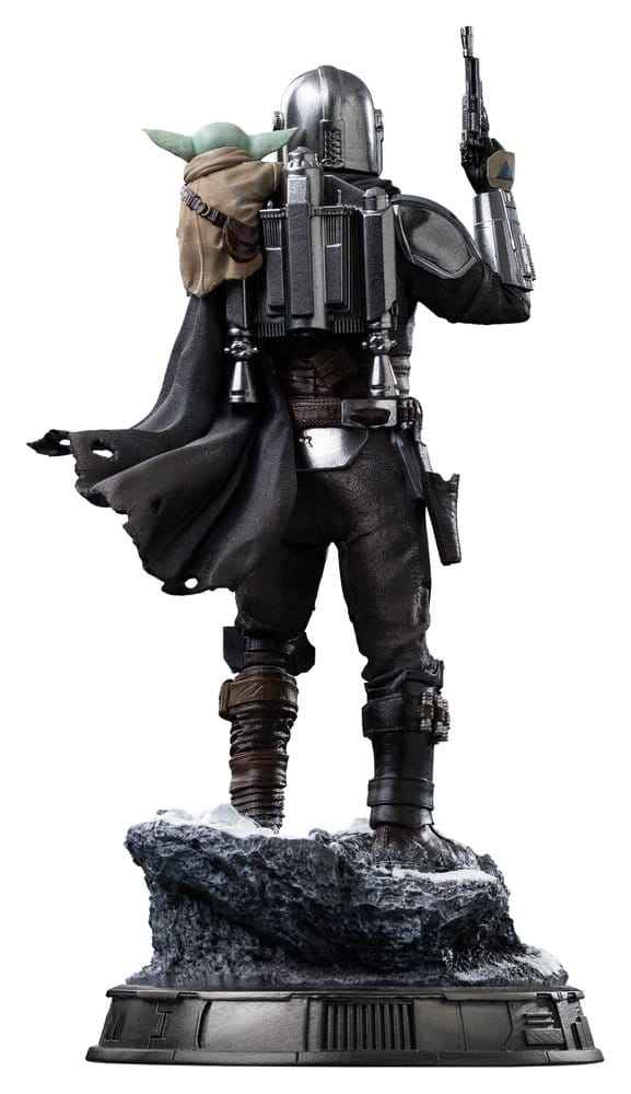 The Mandalorian & Grogu Art Scale Figur 1/10 The Mandalorian och Grogu 25 cm