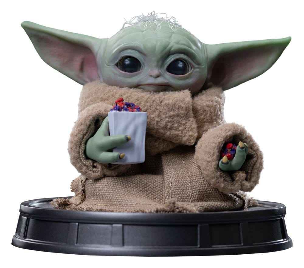 The Mandalorian & Grogu Grogu Collection Figur Grogu Popcorn Time - Officiellt Licensierad Samlarfigur