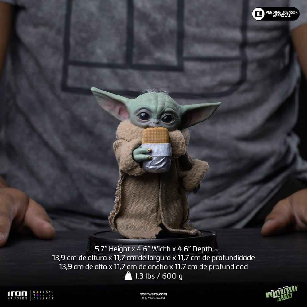 The Mandalorian & Grogu Grogu-samling Figur Grogu Matvagn Snacks