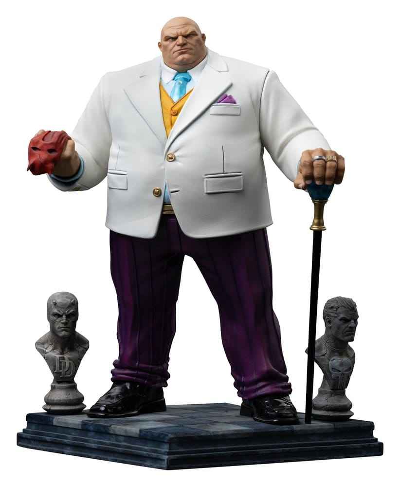 Marvel Comics Art Scale Figur 1/10 Kingpin 24 cm – Detaljerad samlarfigur i Polystone