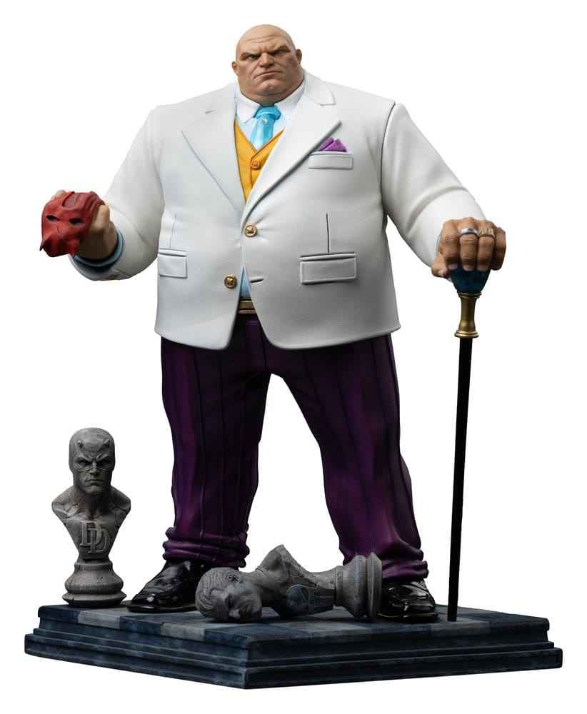 Marvel Comics Art Scale Figur 1/10 Kingpin 24 cm – Detaljerad samlarfigur i Polystone