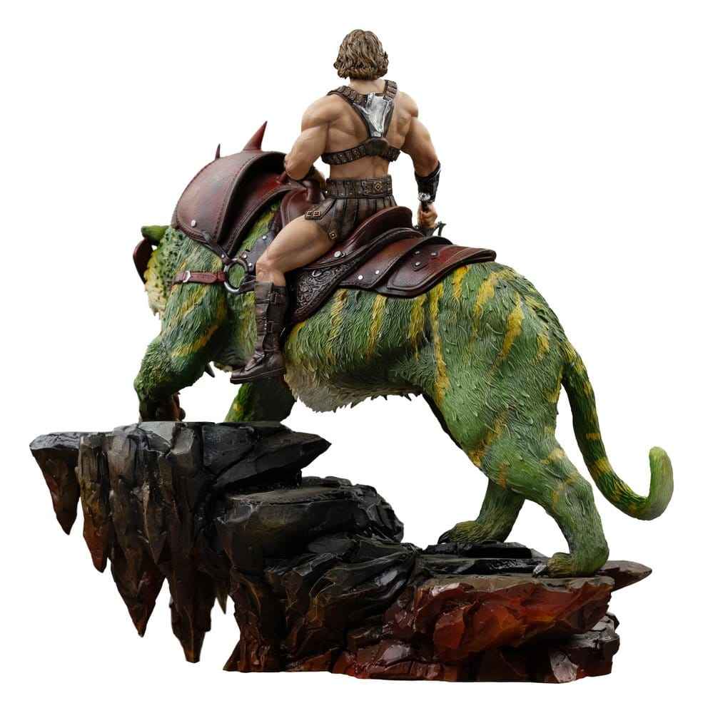 Masters of the Universe Art Scale Figur 1/10 He-Man och Battle Cat 33 cm
