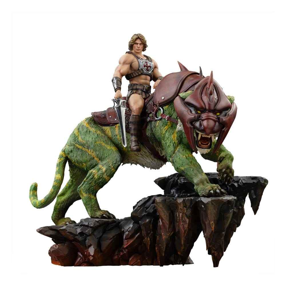 Masters of the Universe Art Scale Figur 1/10 He-Man och Battle Cat 33 cm