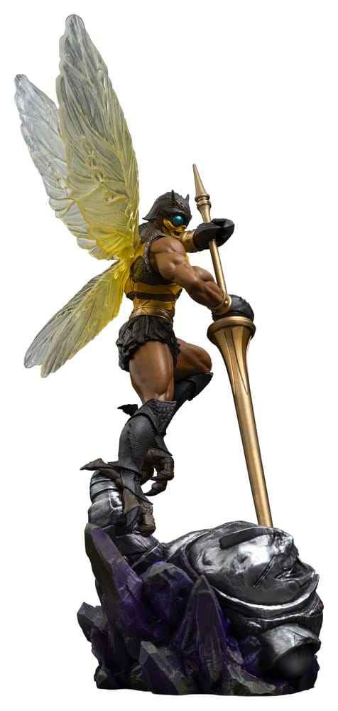 Masters of the Universe Art Scale Figur 1/10 Buzz-Off 36 cm – Detaljerad Samlarfigur i Polystone