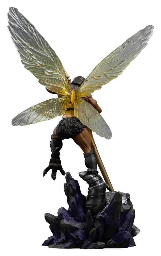 Masters of the Universe Art Scale Figur 1/10 Buzz-Off 36 cm – Detaljerad Samlarfigur i Polystone