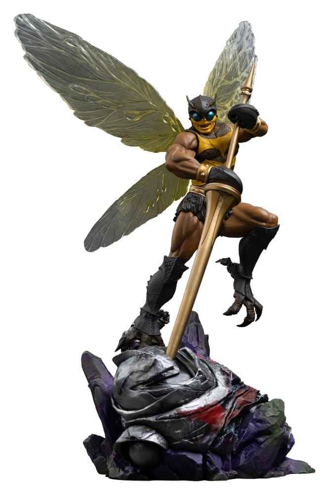 Masters of the Universe Art Scale Figur 1/10 Buzz-Off 36 cm – Detaljerad Samlarfigur i Polystone
