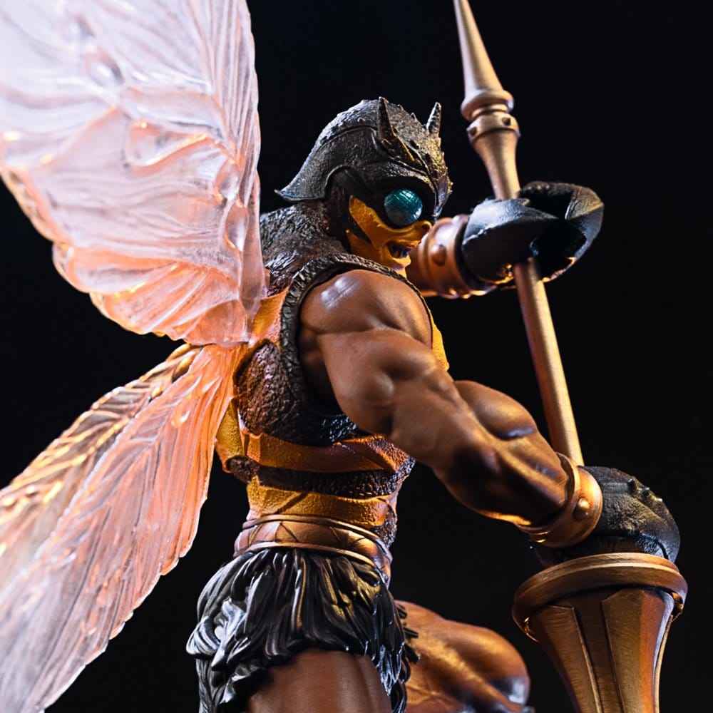 Masters of the Universe Art Scale Figur 1/10 Buzz-Off 36 cm – Detaljerad Samlarfigur i Polystone