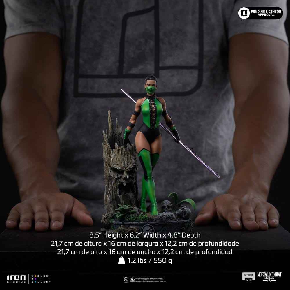 Mortal Kombat Art Scale Figur 1/10 Jade 22 cm – Exclusiv Samlarutgåva