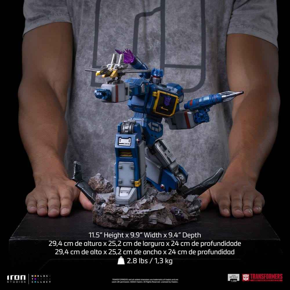 Transformers Demi Skala Figur 1/20 Soundwave 29 cm