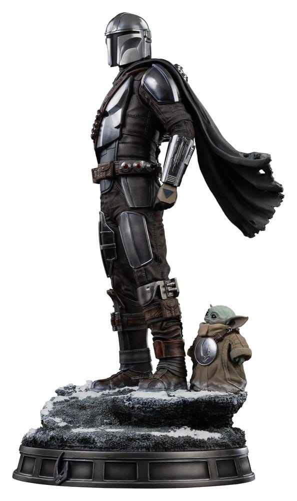 The Mandalorian & Grogu Legacy Replica Figur i skala 1/4, 57 cm - The Mandalorian och Grogu