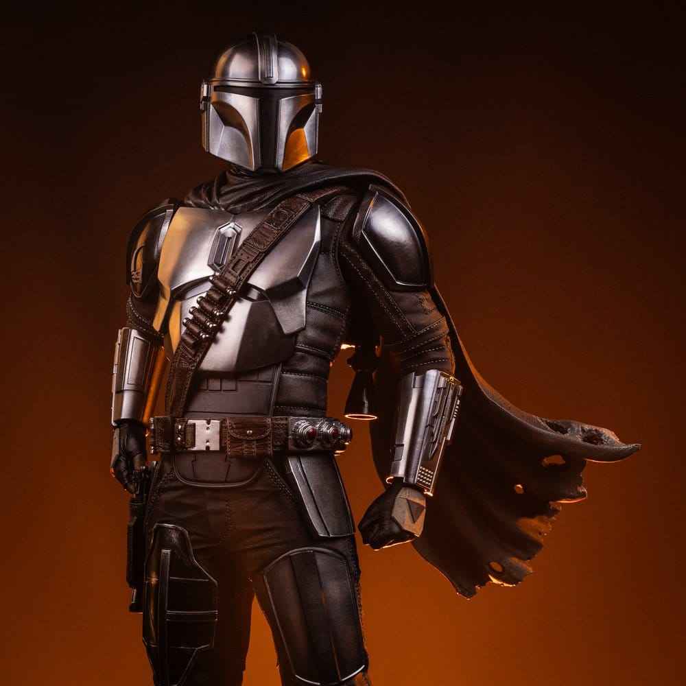 The Mandalorian & Grogu Legacy Replica Figur i skala 1/4, 57 cm - The Mandalorian och Grogu