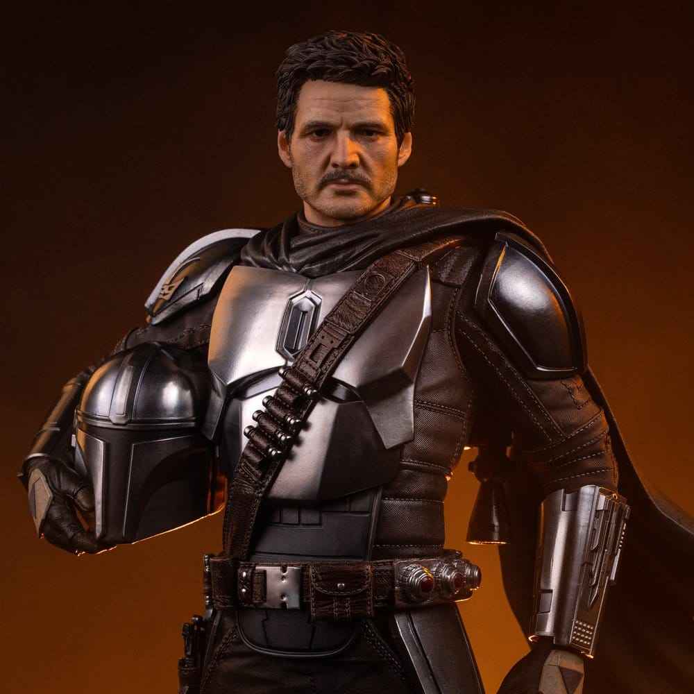 The Mandalorian & Grogu Legacy Replica Figur i skala 1/4, 57 cm - The Mandalorian och Grogu