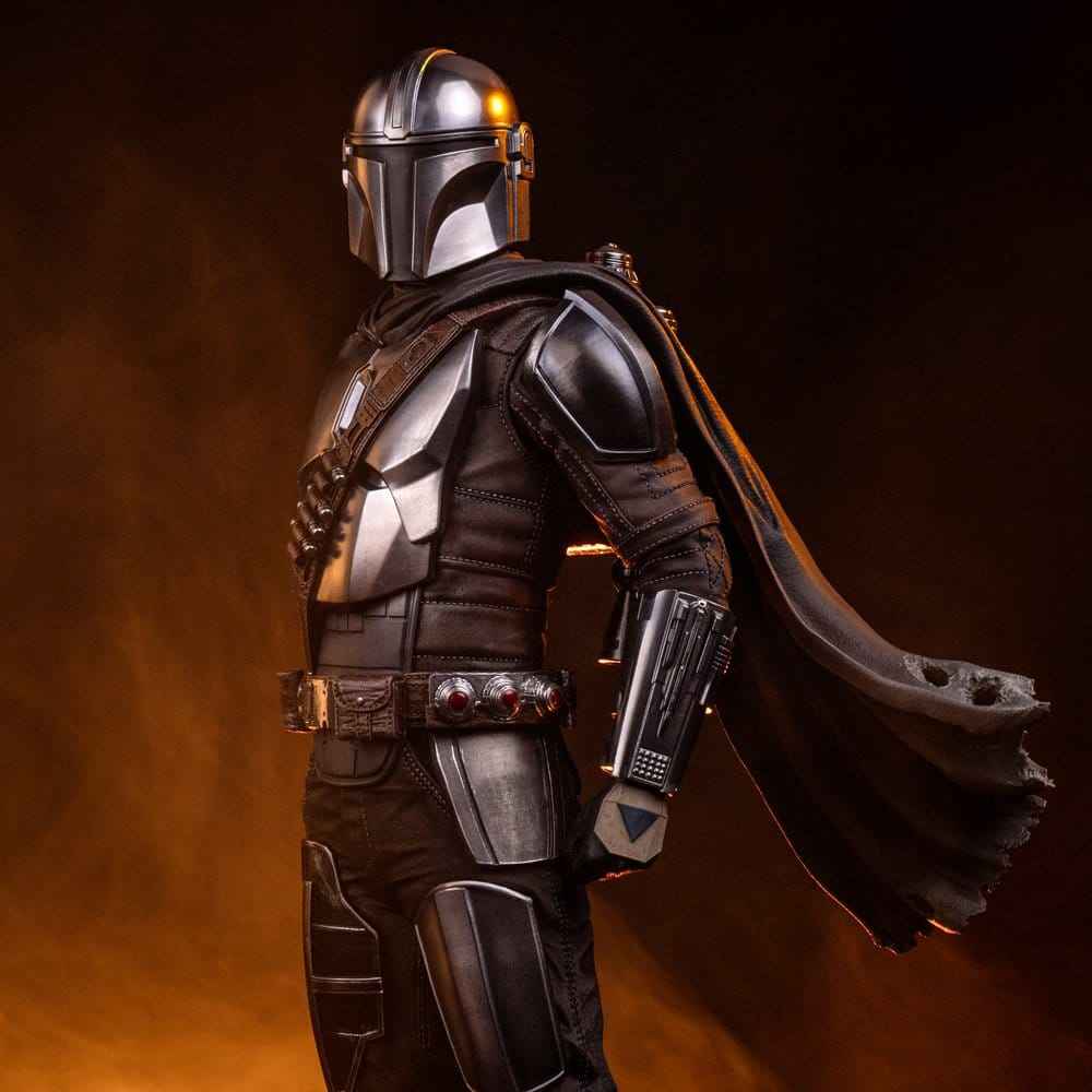 The Mandalorian & Grogu Legacy Replica Figur i skala 1/4, 57 cm - The Mandalorian och Grogu
