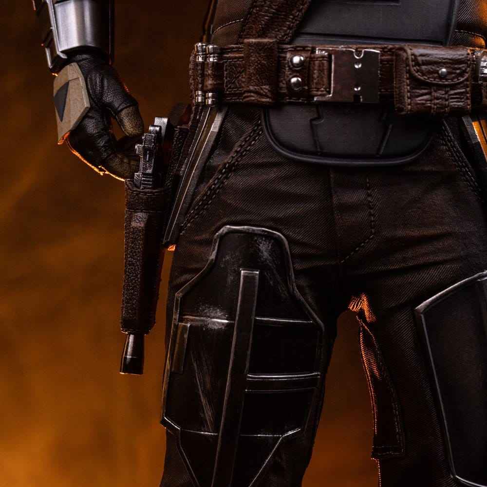 The Mandalorian & Grogu Legacy Replica Figur i skala 1/4, 57 cm - The Mandalorian och Grogu