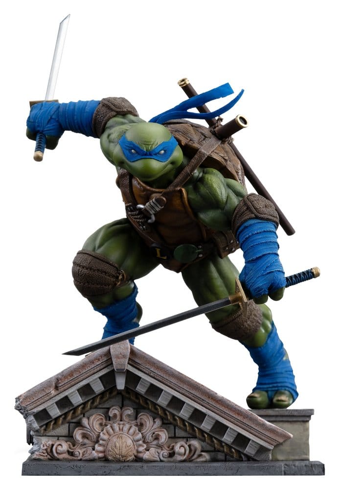 Teenage Mutant Ninja Turtles Art Scale 1/10 Figur Leonardo Frisläppt, 22 cm