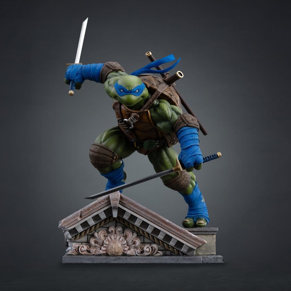 Teenage Mutant Ninja Turtles Art Scale 1/10 Figur Leonardo Frisläppt, 22 cm