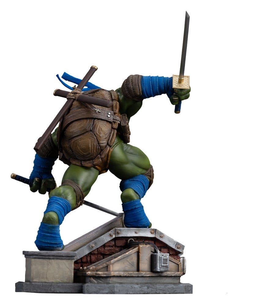 Teenage Mutant Ninja Turtles Art Scale 1/10 Figur Leonardo Frisläppt, 22 cm