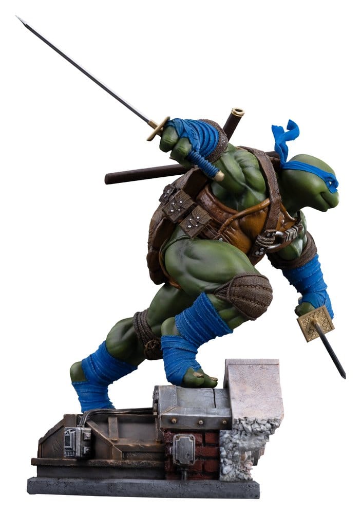 Teenage Mutant Ninja Turtles Art Scale 1/10 Figur Leonardo Frisläppt, 22 cm
