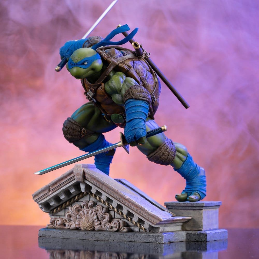 Teenage Mutant Ninja Turtles Art Scale 1/10 Figur Leonardo Frisläppt, 22 cm