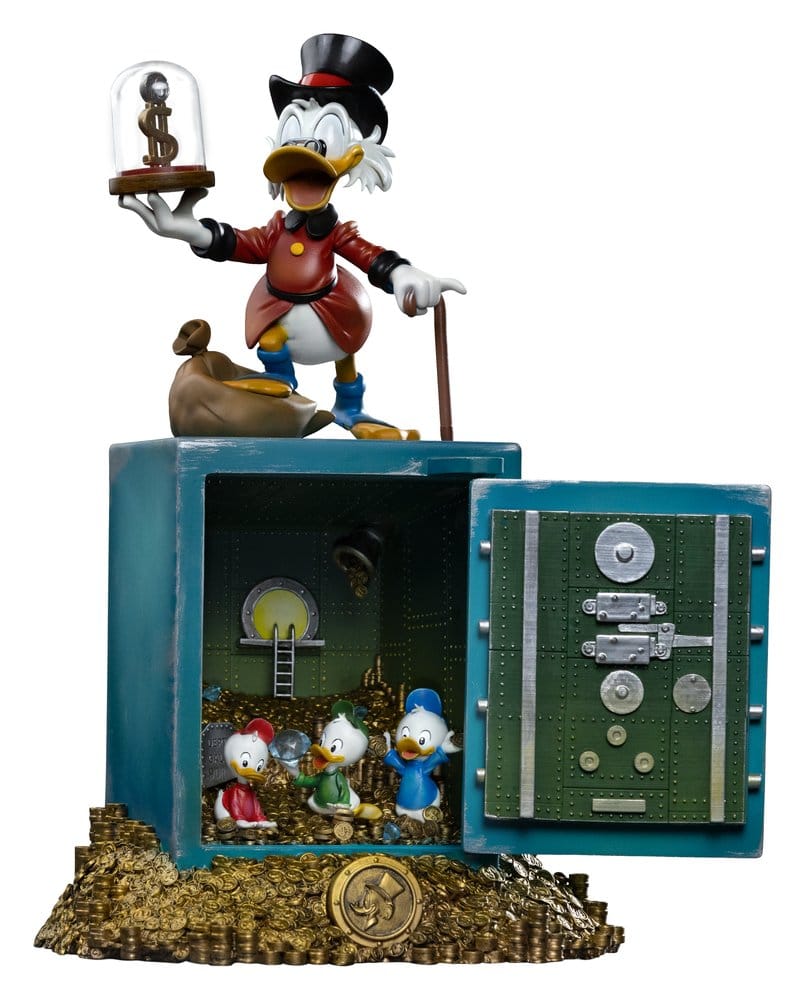 Duck Tales Art Scale-figur 1/10 Farbror Joakim och brorsönerna 30 cm