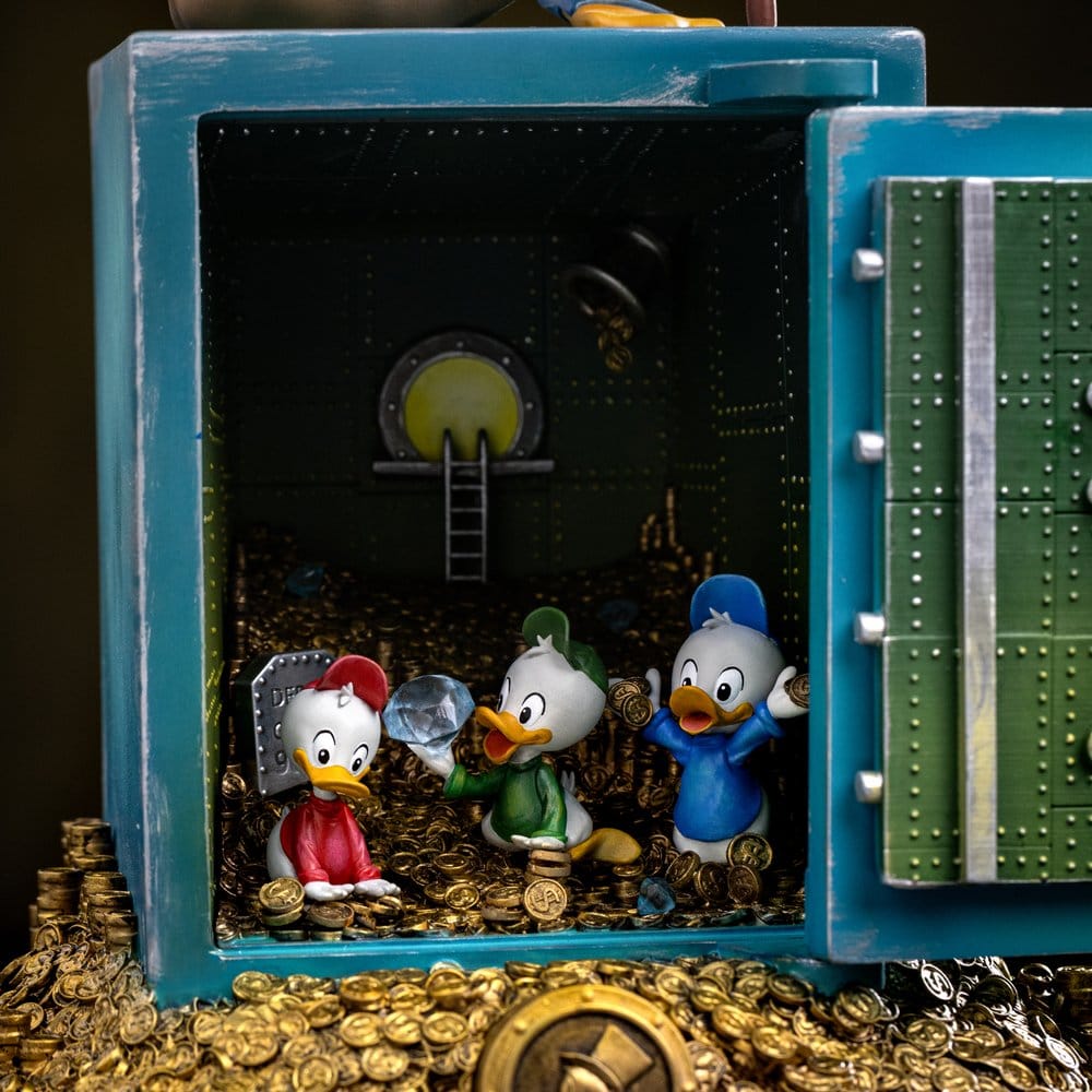 Duck Tales Art Scale-figur 1/10 Farbror Joakim och brorsönerna 30 cm