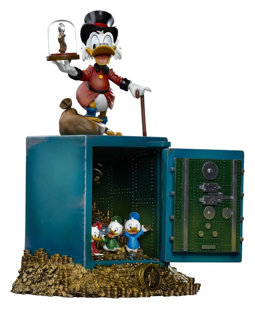 Duck Tales Art Scale-figur 1/10 Farbror Joakim och brorsönerna 30 cm