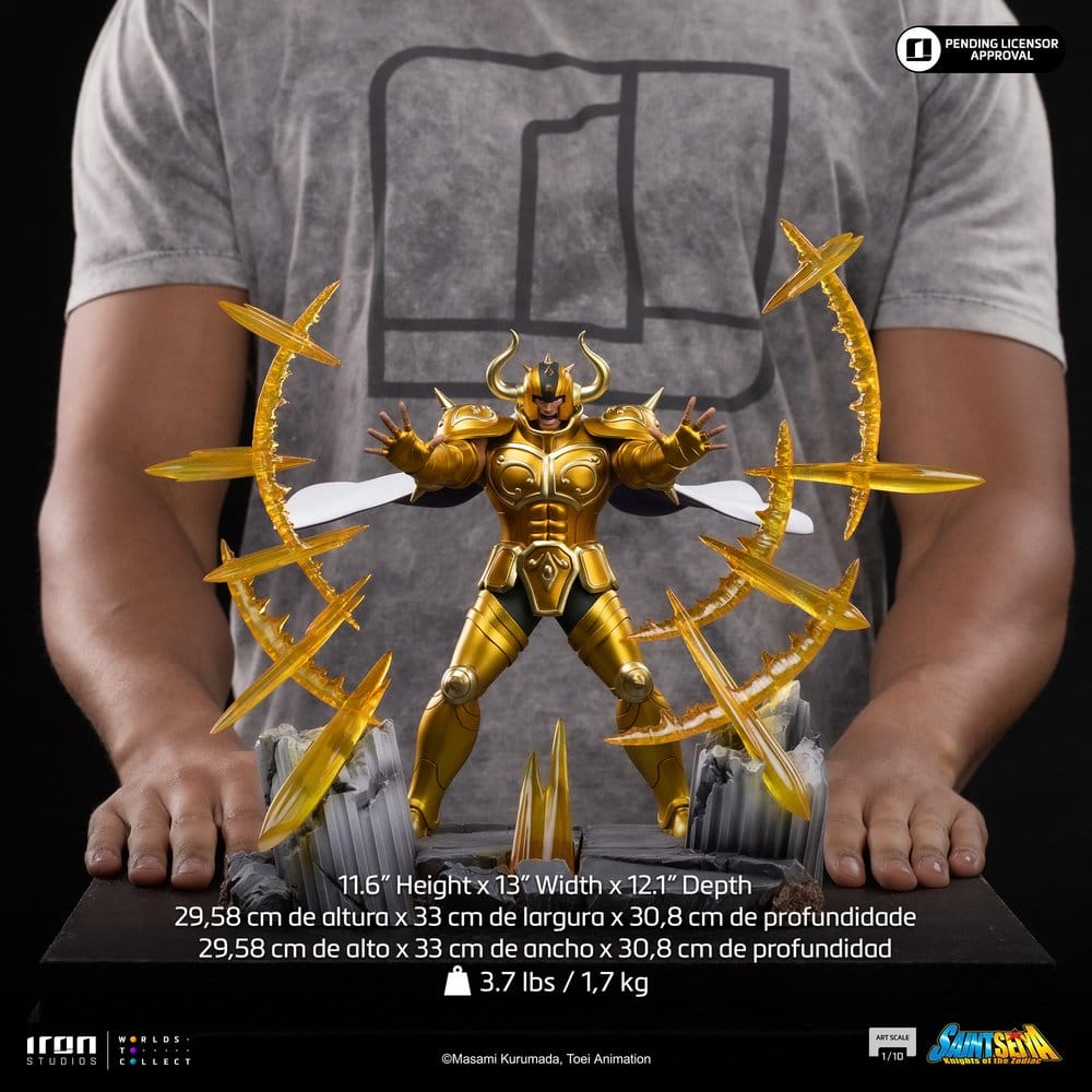 Saint Seiya Art Scale Samlarfigur 1/10 Taurus Aldebaran, 30 cm