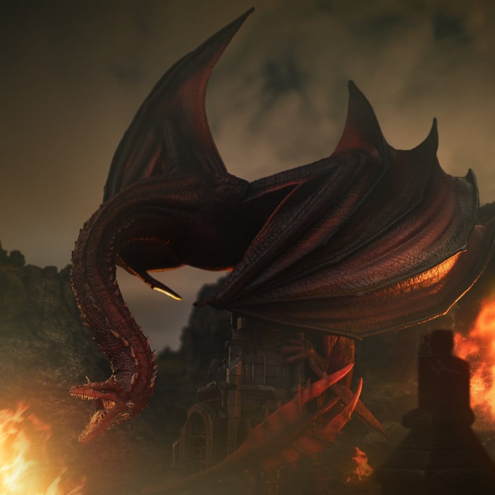 House of the Dragon Icons Figur Caraxes 36 cm