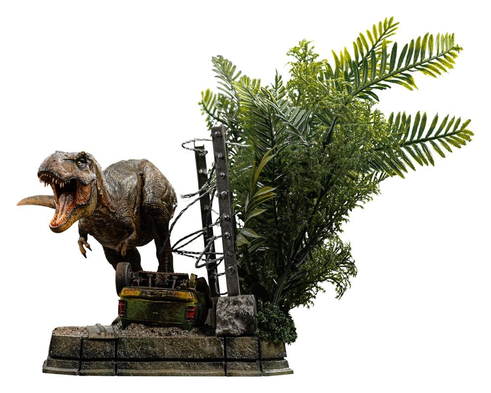 Jurassic Park Icons Figur T-Rex Breakout Set A 17 cm