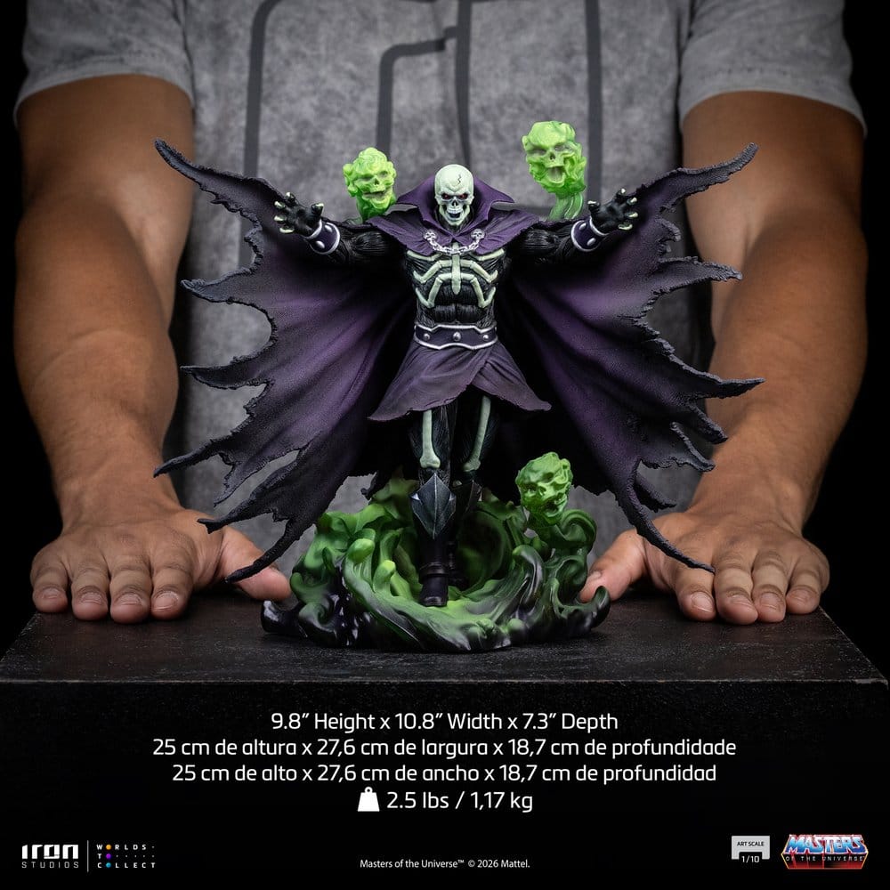 Masters of the Universe Art Scale Figur 1/10 Scareglow (Glow in the Dark) 25 cm