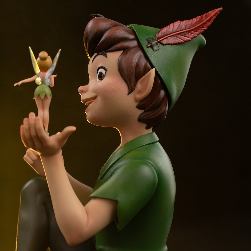 Peter Pan (1953) Art Scale Figur 1/10 Peter Pan & Tinkerbell 23 cm