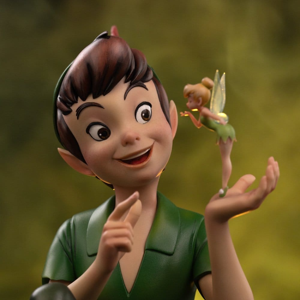 Peter Pan (1953) Art Scale Figur 1/10 Peter Pan & Tinkerbell 23 cm