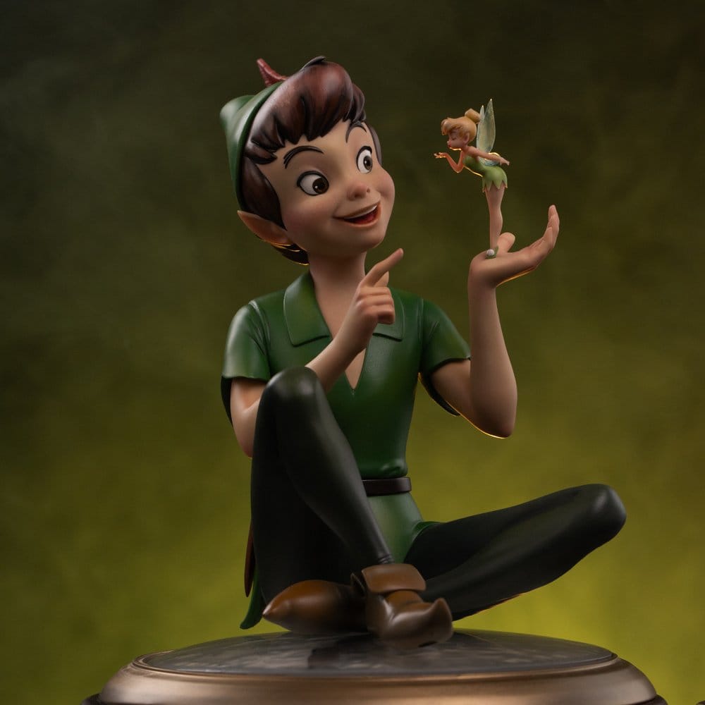 Peter Pan (1953) Art Scale Figur 1/10 Peter Pan & Tinkerbell 23 cm