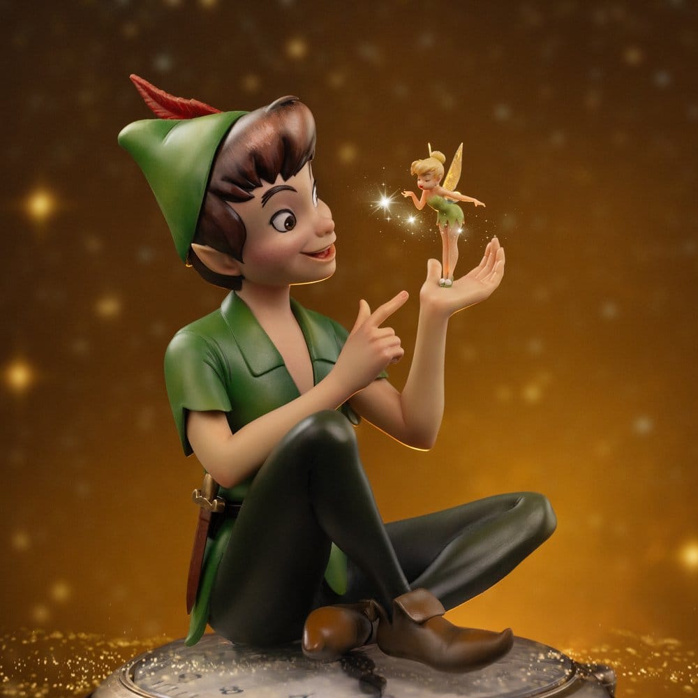 Peter Pan (1953) Art Scale Figur 1/10 Peter Pan & Tinkerbell 23 cm