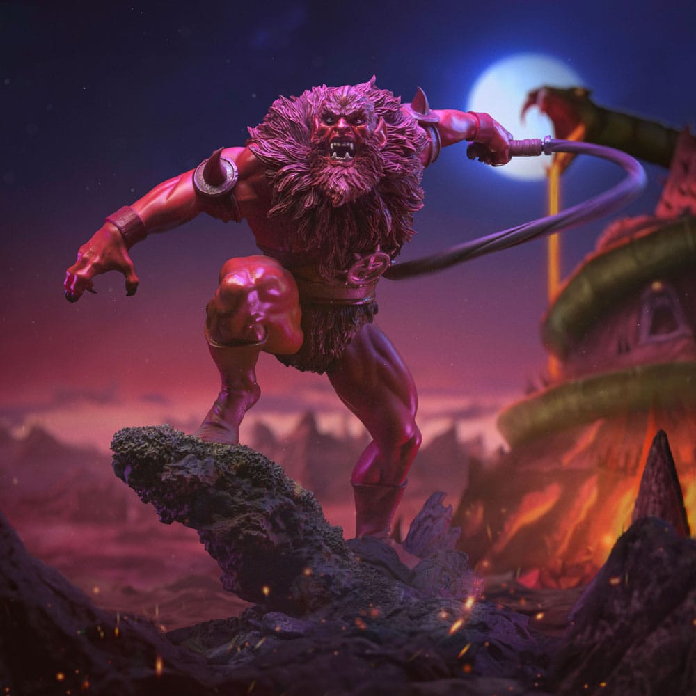 Masters of the Universe Art Scale Figur 1/10 Red Beast Man (Exclusive 2024) 23 cm Iron Studios