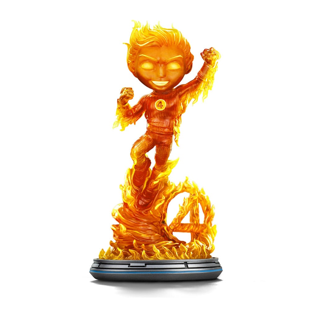 Fantastic Four Mini Co. PVC Figur Human Torch 21 cm Iron Studios
