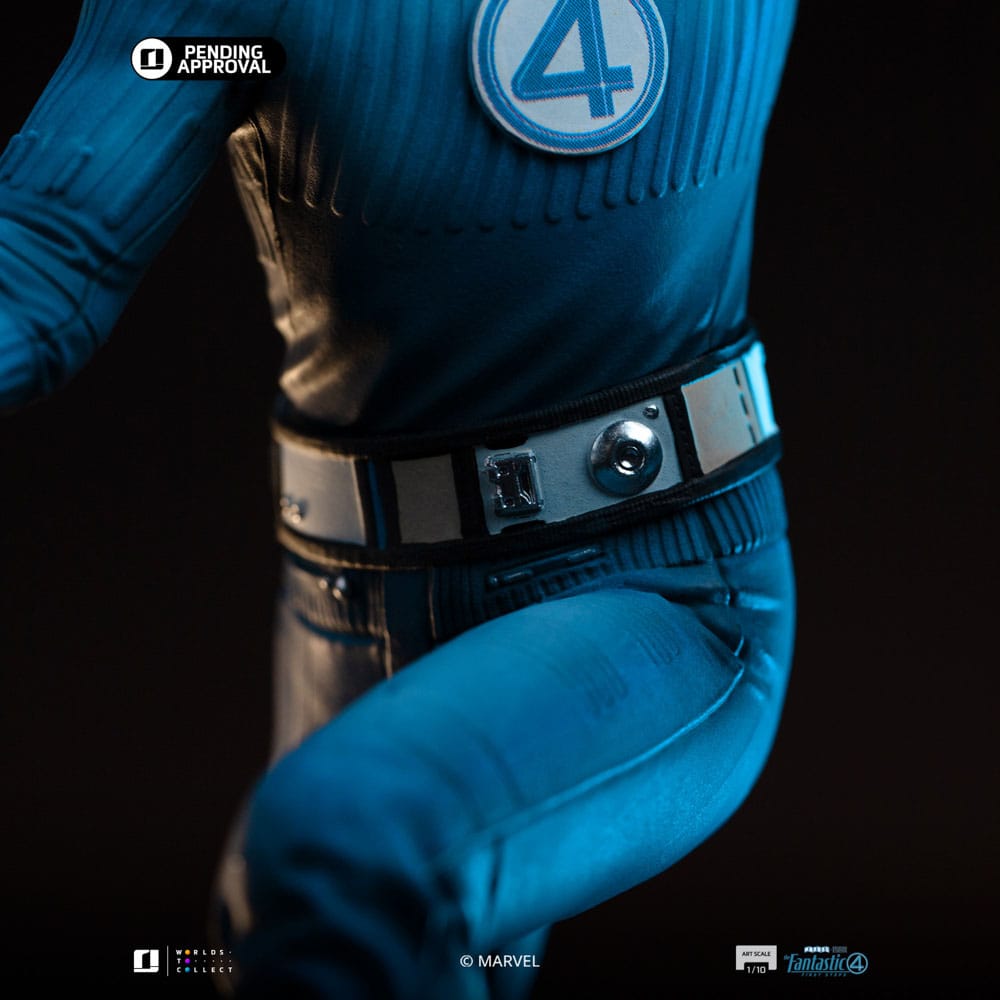 Fantastic Four Art Scale Figur 1/10 Mr. Fantastic och H.E.R.B.I.E 26 cm Iron Studios
