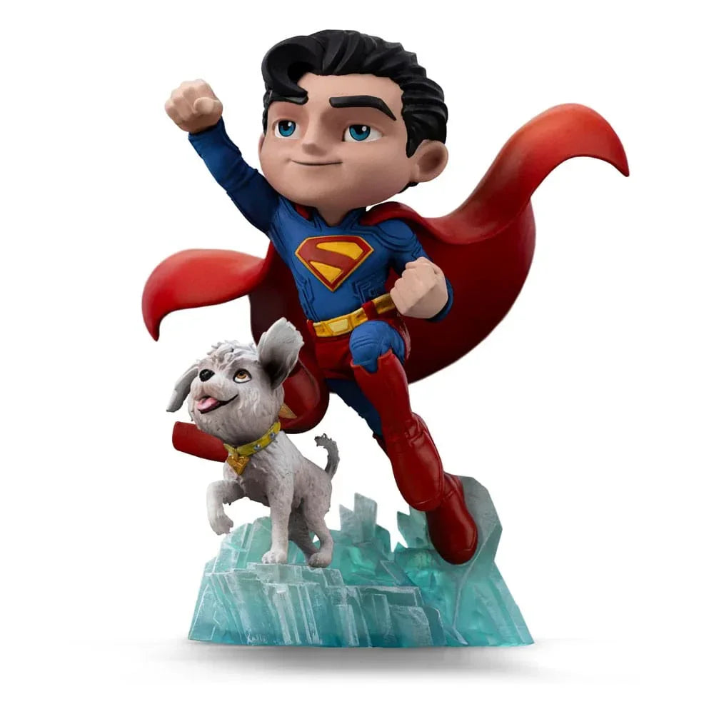 Superman Legacy Mini Co. PVC Figur Superman & Krypto 17 cm Iron Studios