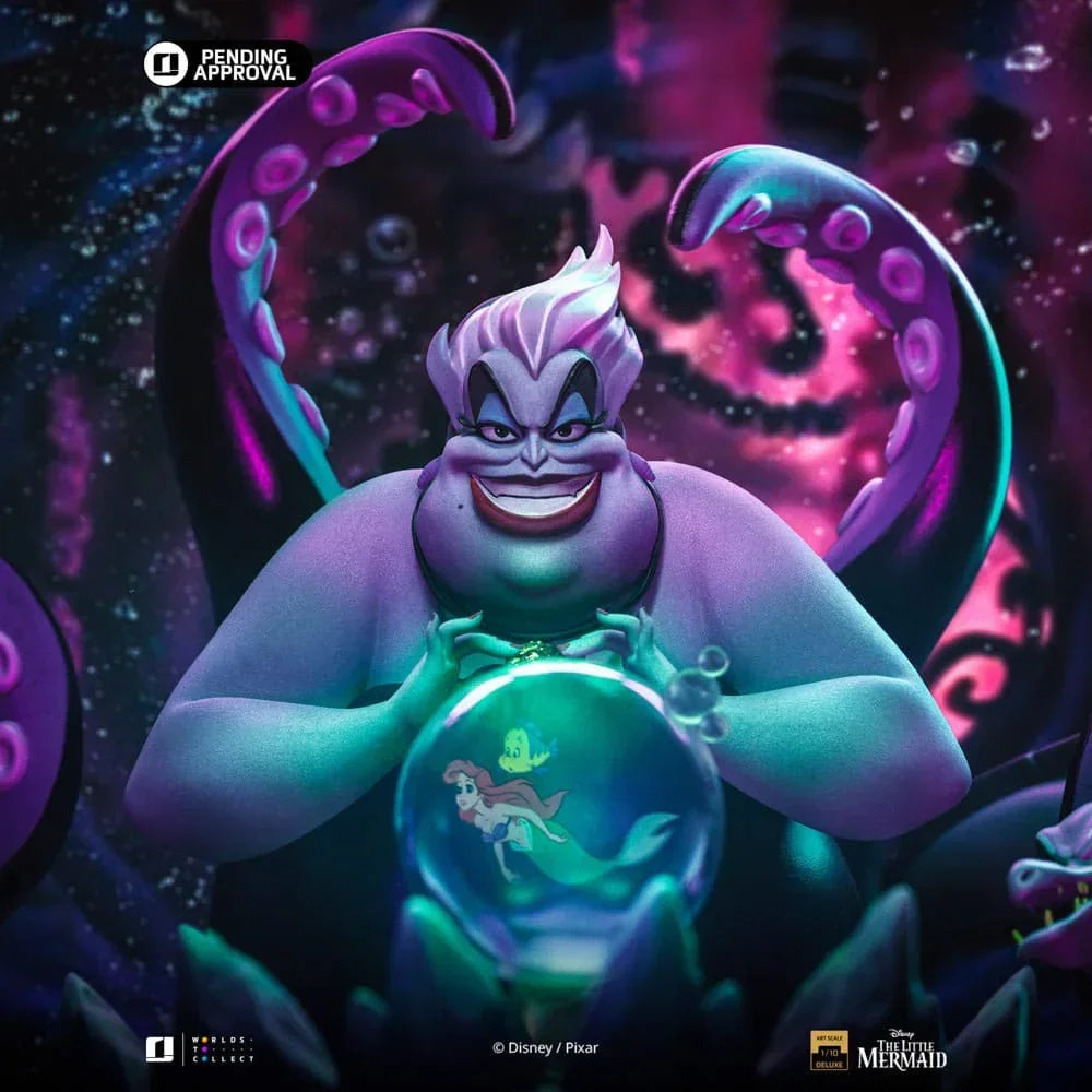 Disney's Villains Deluxe Art Scale Figur 1/10 Ursula 23 cm Iron Studios