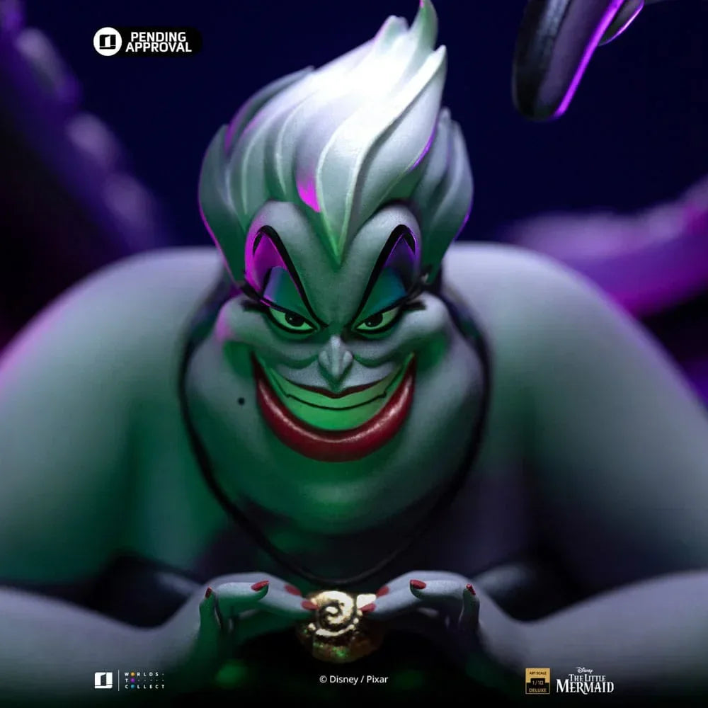 Disney's Villains Deluxe Art Scale Figur 1/10 Ursula 23 cm Iron Studios