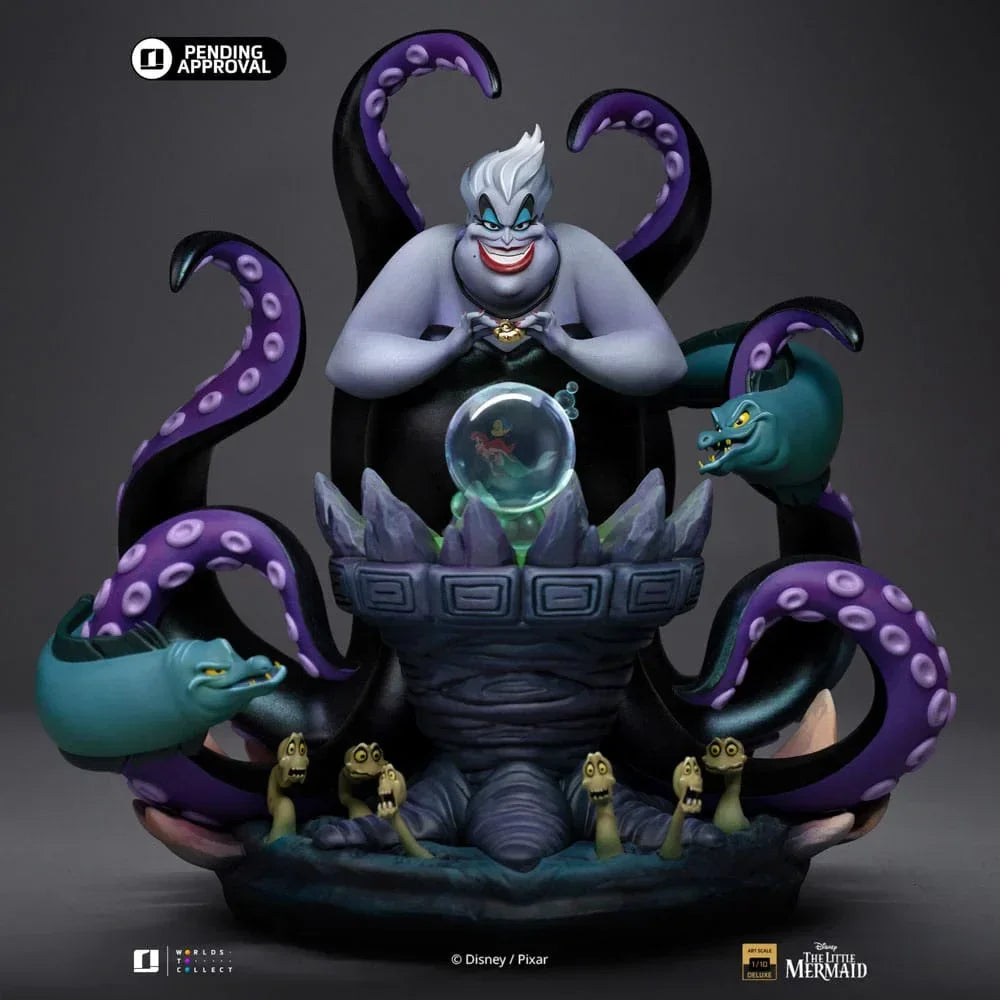 Disney's Villains Deluxe Art Scale Figur 1/10 Ursula 23 cm Iron Studios