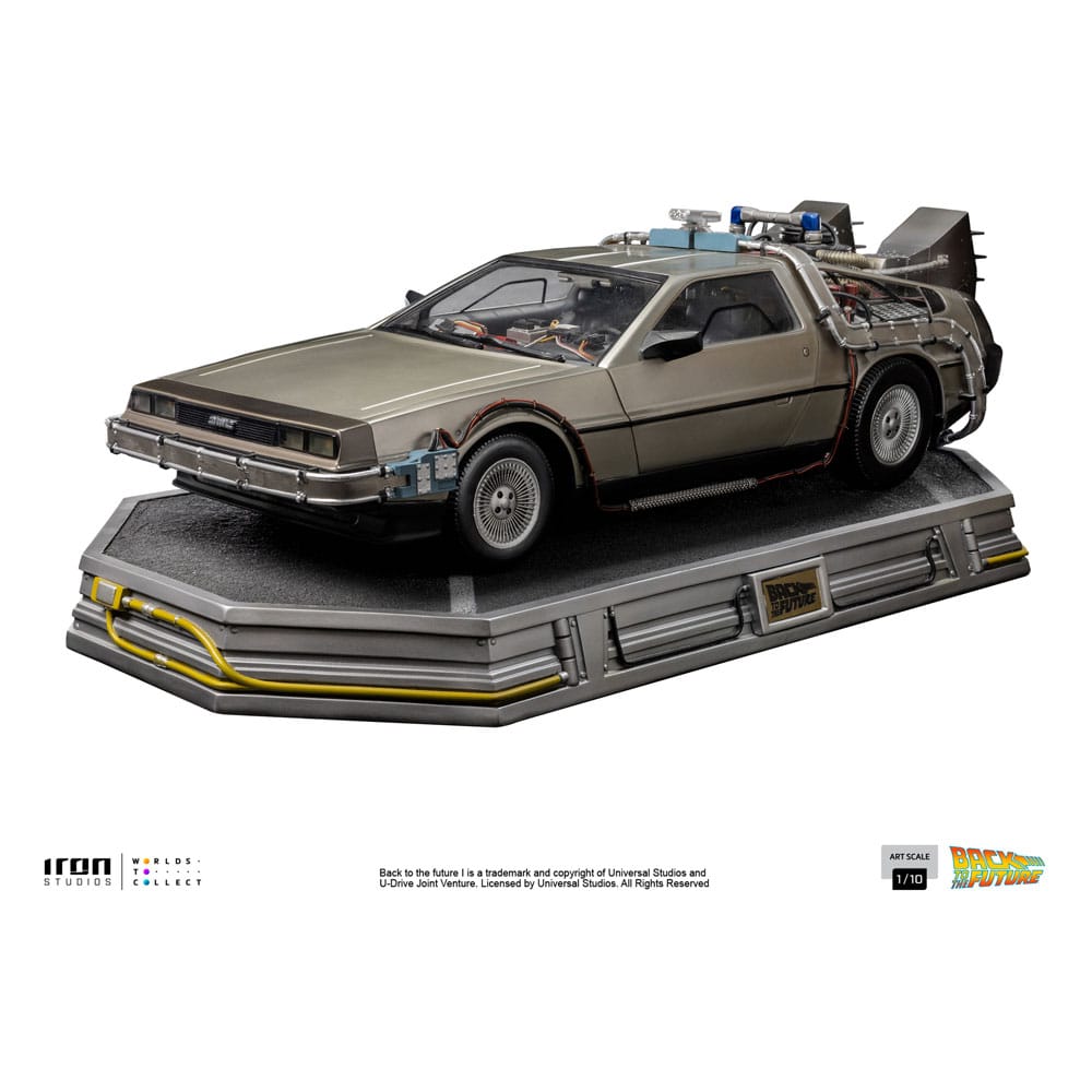 Back to the Future Art Scale Statue 1/10 DeLorean 53 cm