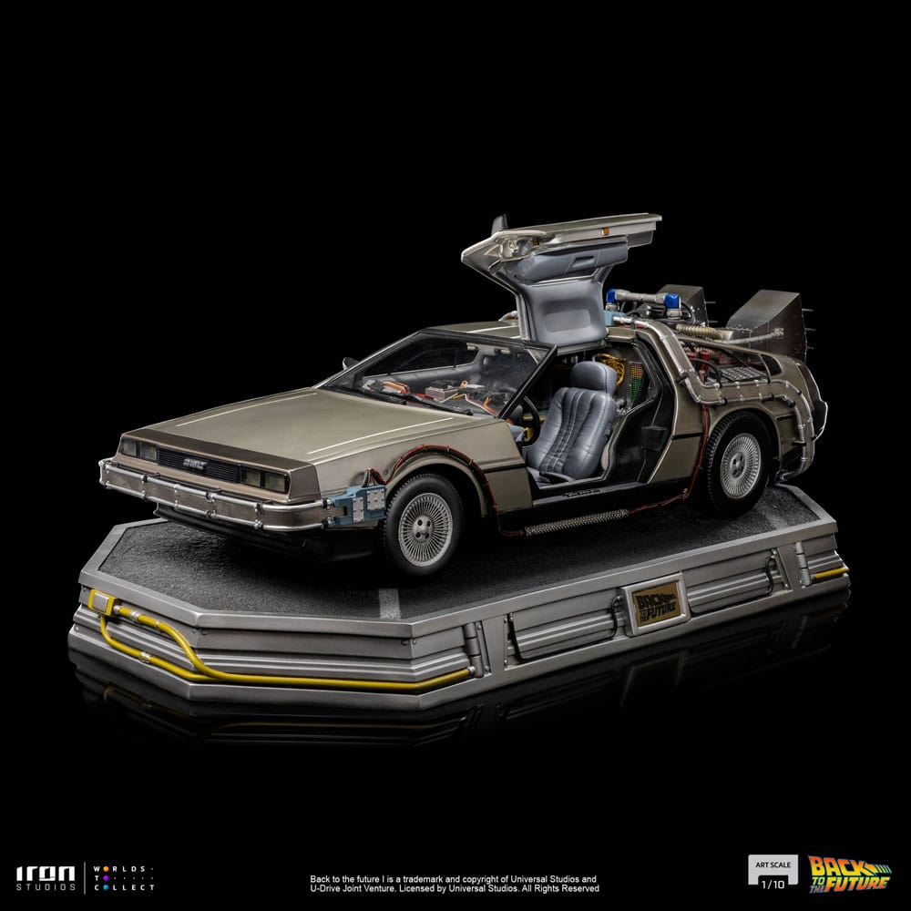 Back to the Future Art Scale Statue 1/10 DeLorean 53 cm