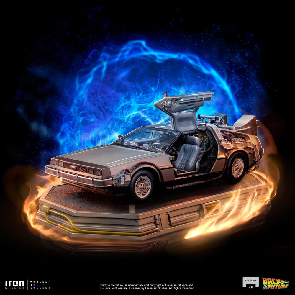 Back to the Future Art Scale Statue 1/10 DeLorean 53 cm
